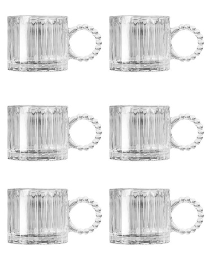 Набор кружек 260мл 6шт.YJZB-5806-4 OLS-675-3