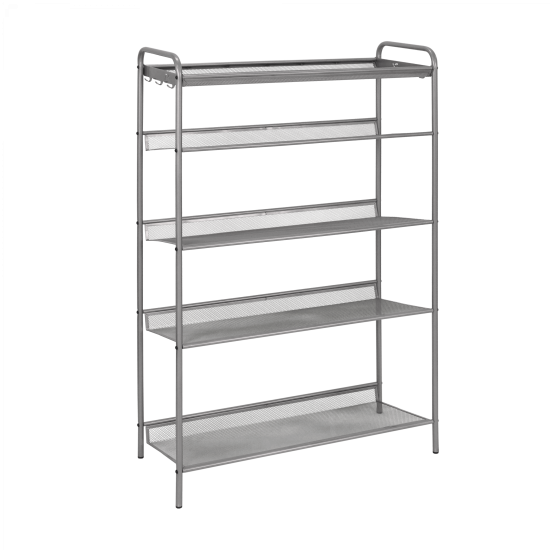 Подставка для обуви 5-и полочная "Женева 25"  (графит)