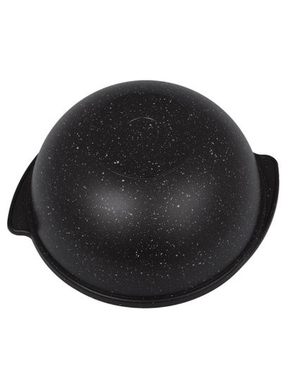 Казан для плова 4,5л со стекл.кр. АП (темный мрамор) кмт47а