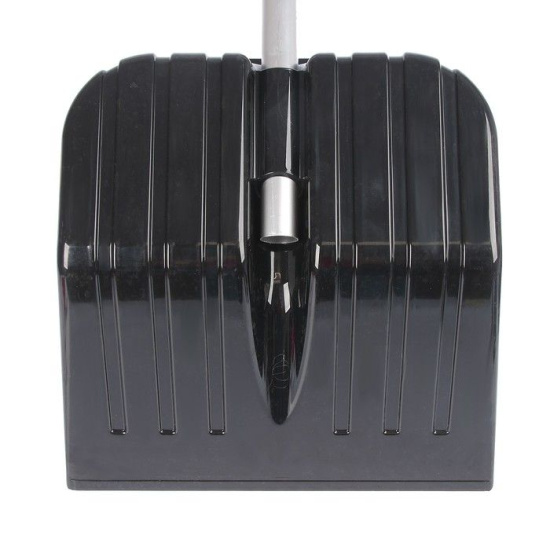 Лопата д/снега из полик-та "Эконом" 430х420мм (с черенком) М3619