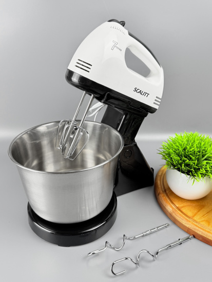Миксер  200Вт, с  нержавеющей чашей 2л. На подставке SC-133KA OLS-HC-10