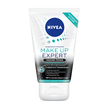 Пенка для умывания 3в1 100мл Черная для жирн.кожи NIVEA FACE CLEAN,,
