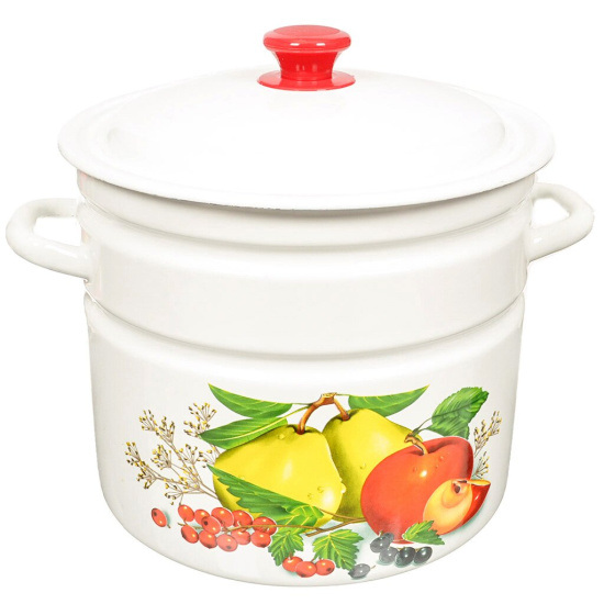 Кастрюля 10,0л цилиндрическая бортовая 41804-222/6