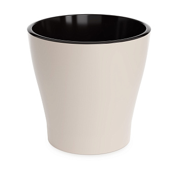 Горшок цв. "Лея" 10л двойной (бежевый) М8870