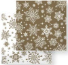 Салфетки GrandPedro Deluxe 33*33 Снежное торжество 3сл20л 5754