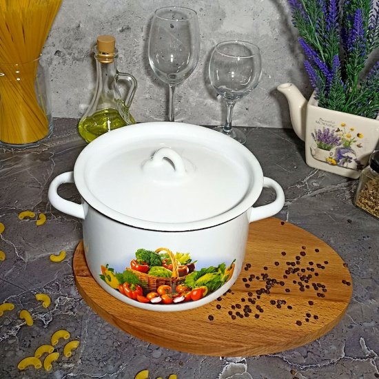 Кастрюля 2,9л цил. белосн. Сентябрь 1с16с/1 Кастрюля 2,9л цил. белосн. Сентябрь 1с16с/1