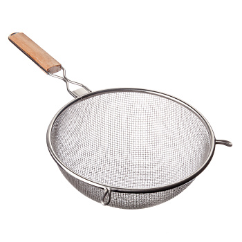 Сито с ободом и ручкой 21см 886-051