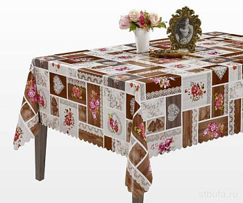 Скатерть "Фиеста" 140 х 110 ажурный край