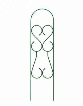 Шпалера "УЗОРНАЯ" 1,3м (выс. 1,3м, шир. 0,35м) ст.тр. 10мм (К-136-1)