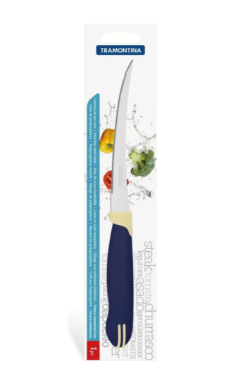 23512/915 Нож для помидоров/цитрусовых 12,5см сине-белый 23512/915 Нож для помидоров/цитрусовых 12,5см сине-белый