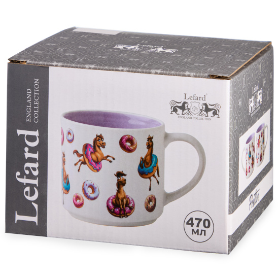 КРУЖКА LEFARD  "PONYCAKE" 470МЛ (260-1074)