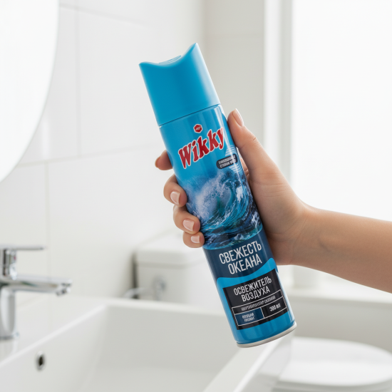 Освежитель воздуха Wikky "Свежесть океана" 300мл 