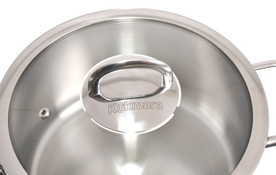 Кастрюля линии "SAFIA"  3л. д.20см,со стекл.крышкой SF-CA3020G