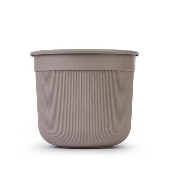 Горшок цв. "Сканди" 5л (с дренажной вставкой) (какао) М9015