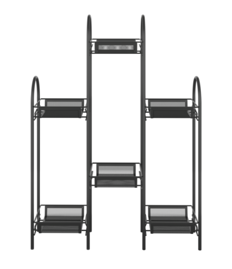 Подставка для цветов Лира 36 Черная ПДЦЛИ36 Ч