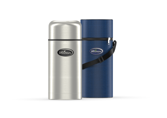 Термос ш/г суповой в чехле NТ-1000 (BIOSTAL)