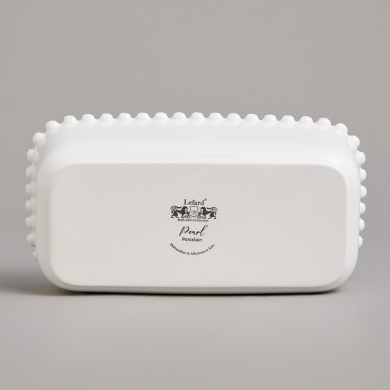 ПАШТЕТНИЦА LEFARD "PEARL" С КРЫШКОЙ ПРЯМОУГ. 18,5*9,5*5,5 СМ 400 МЛ (761-180)