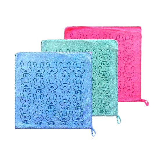 Набор салфеток с рисунком из микрофибры LuiDon 3шт., 25*25см OLS-862-5 (10066)