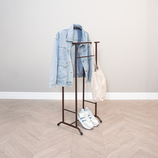 Вешалка костюмная "Стиль-3" (Коричневый)