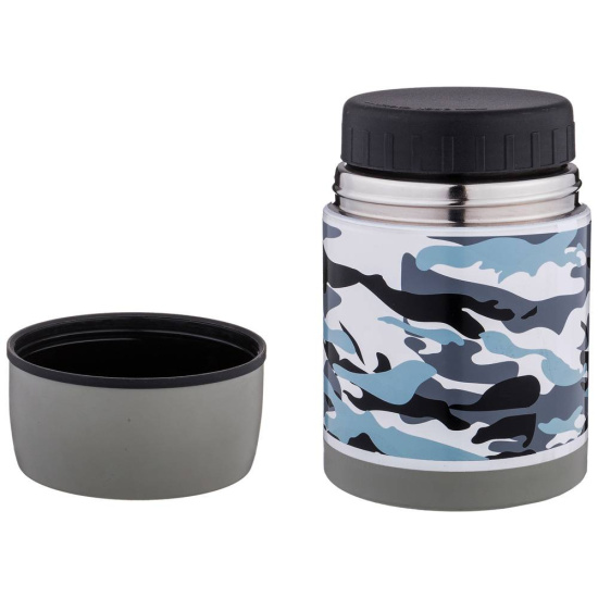 ТЕРМОС AGNESS  С ШИРОКИМ ГОРЛОМ 500 МЛ.КОЛБА НЕРЖ.СТАЛЬ (КОР=12ШТ.) (910-096)