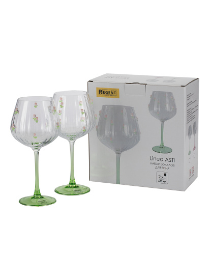 Набор бокалов для красного вина Linea ASTI 2шт 670мл 81-702