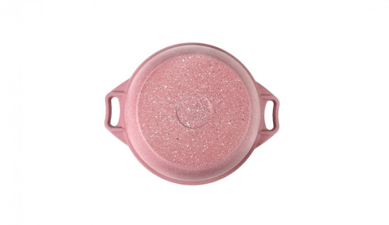 Кастрюля 3л со стеклянной крышкой,АП линия "Trendy style" (rose) к31tsr