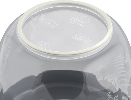 Емкость для миксера мерная HELSINKI с крышкой 1,9 л пепельный жемчуг PT111010024