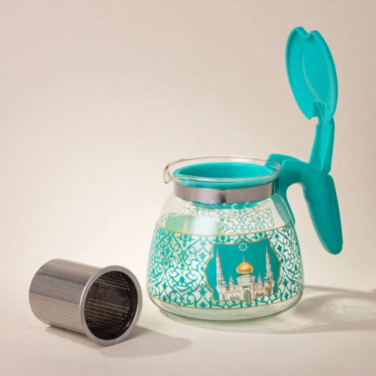 ЗАВАРОЧНЫЙ ЧАЙНИК AGNESS С ФИЛЬТРОМ "СУРА"  900 МЛ. (885-117)