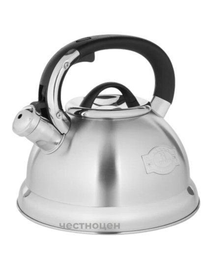 Чайник для плиты 3,3л НМ 5549-5 со свистком, с шильдиком