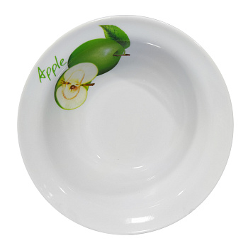 Миска 550см3 Идиллия "Зеленое яблоко" 7С1091