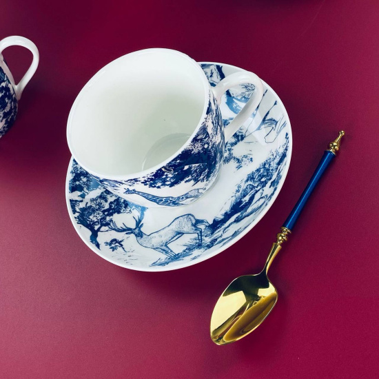 Чайный набор 260мл 12пр. в под.уп.(х6)Фарфор 133-432