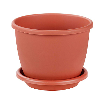 Горшок цв. "Афина"  0,5л. с под.  М6487, 6477 ,,,