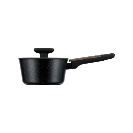 Ковш 1,3л с крышкой 16х8,5 см Linea ALBERO (индукция) 62-1316,,