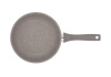 Сковорода 220/60 мм с ручкой,антипригарное покрытие (светлый мрамор) смс227а