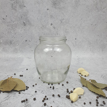 Банка стеклянная 720мл твист д=82мм "Фонарик" (С/банка 0,72 Винт (82мм) "Фонарик") (Камышин)