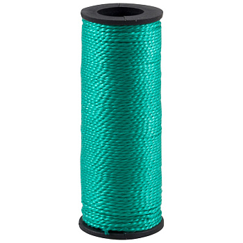 Нить крученая, двухпрядная, полипропиленовая, d-1,3 мм,длина 50м на катушке (082286)