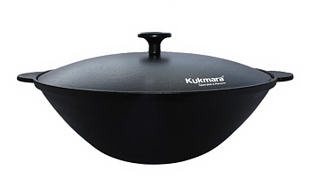 Сковорода wok чугунная 3,5л вч35