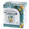 Банка для сыпучих продуктов (клипс)"Fruit Garden" 15х10х14см v=630мл (керамика) L2521151