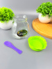 Банка д/хран.ст. 260мл ТО63 с кр. салатовая + ложка "Beautiful home SPICES  00483-00691   