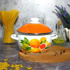 Набор из 3 предметов №02 "Orange" белоснеж. 6КН021М Набор из 3 предметов №02 "Orange" белоснеж. 6КН021М