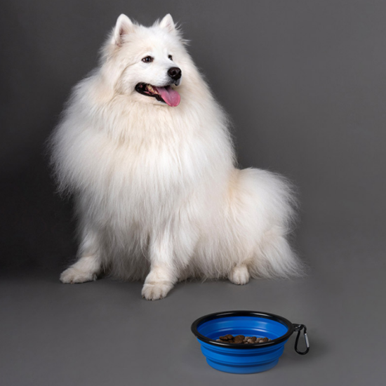 Миска складная силиконовая для животных 650 мл 105322 Миска складная силиконовая для животных 650 мл 105322