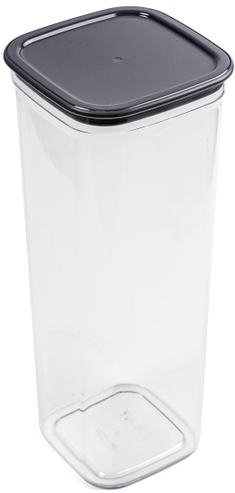 Контейнер для сыпучих продуктов "Смарт" 2,0л пыльно-серый С415ПСЕР Контейнер для сыпучих продуктов "Смарт" 2,0л пыльно-серый С415ПСЕР