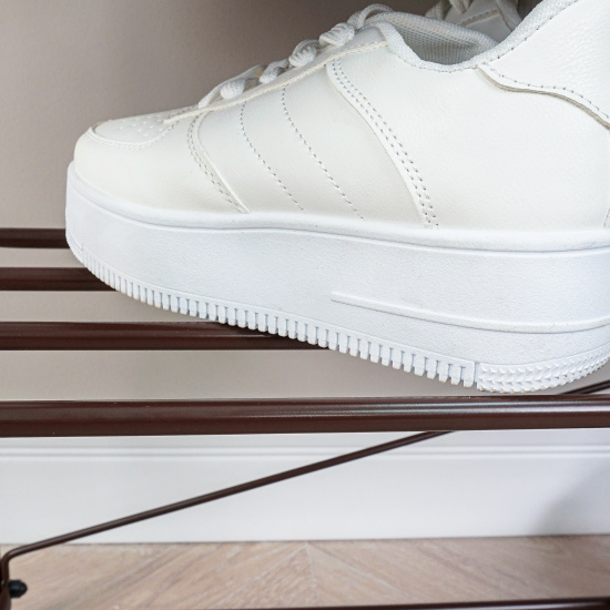 Подставка для обуви "Альфа 22" (Коричневый) (2-х полочная 60см)