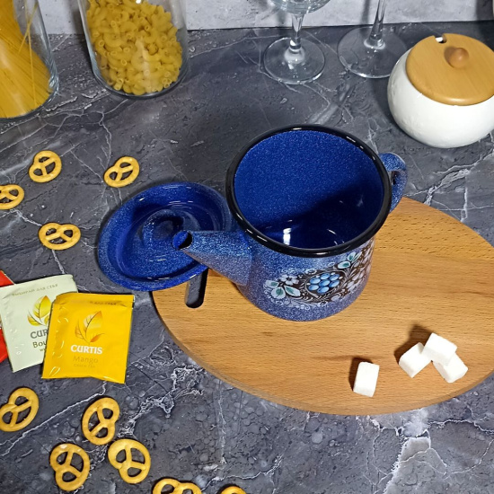 Чайник 1,0л 1с202с син. с зерн. Голубика Чайник 1,0л 1с202с син. с зерн. Голубика