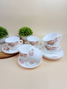 Чайный набор (12пр.) HWB-190 YF20032 "Чайные розы" 78865