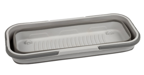 Ведро складное, прямоугольное, с колесами,13 л RFB-9 109080