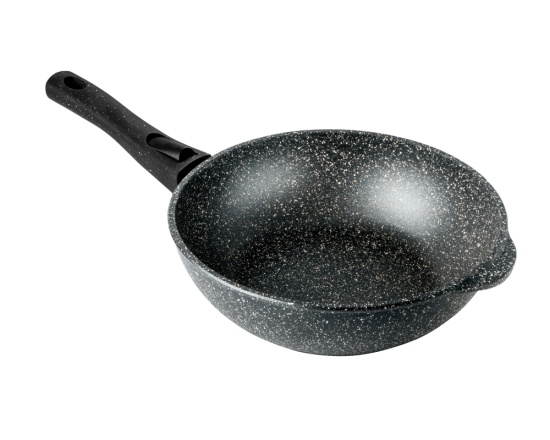 Сотейник 280/82мм со съмной ручкой с крышкой ст2813аг