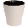 Горшок цветочный "Лея" 17л двойной (с автополивом) (бежевый) М8865