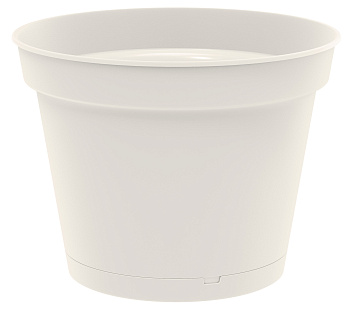 Горшок для цветов "Mint" D310мм 10,7л с поддоном (светло-бежевый) 221612225/01 Горшок для цветов "Mint" D310мм 10,7л с поддоном (светло-бежевый) 221612225/01