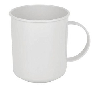 Кружка Plast Team 0,3л 105х78х87мм пепельный жемчуг PT163110024